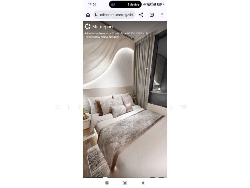 Norwood Grand, S$ 2,643,000, 1,313 sqft, 公寓 - Condominium