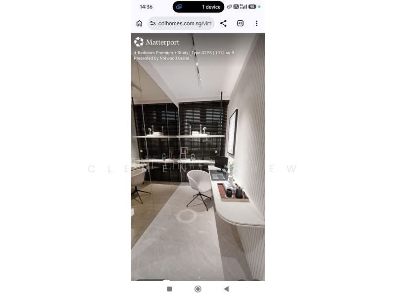 Norwood Grand, S$ 2,643,000, 1,313 sqft, 公寓 - Condominium