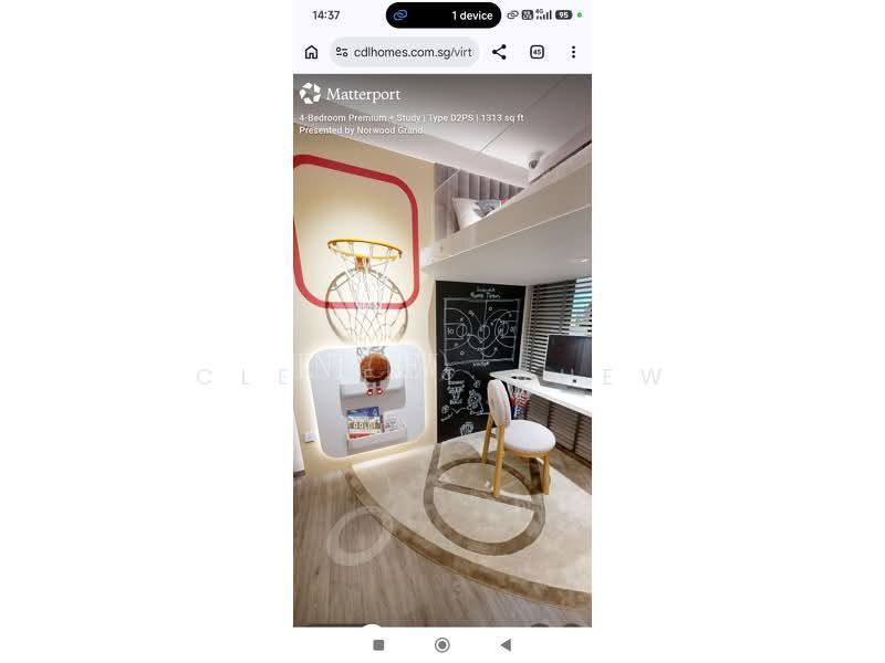 Norwood Grand, S$ 2,643,000, 1,313 sqft, 公寓 - Condominium