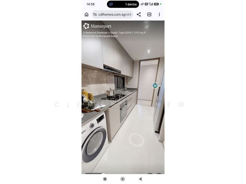 Norwood Grand, S$ 2,643,000, 1,313 sqft, 公寓 - Condominium