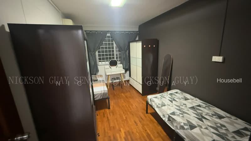 2 Common Rooms available for rent in 532 Serangoon North Ave 4, 084, S$ 1,000 /月, 组屋 - 4 A