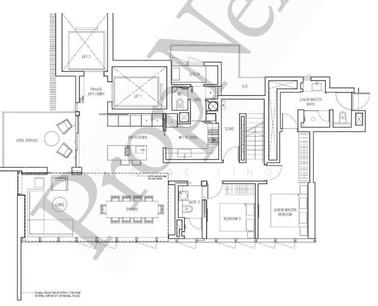 Echelon, S$ 8,880,000, 4,069 sqft, 公寓 - Condominium
