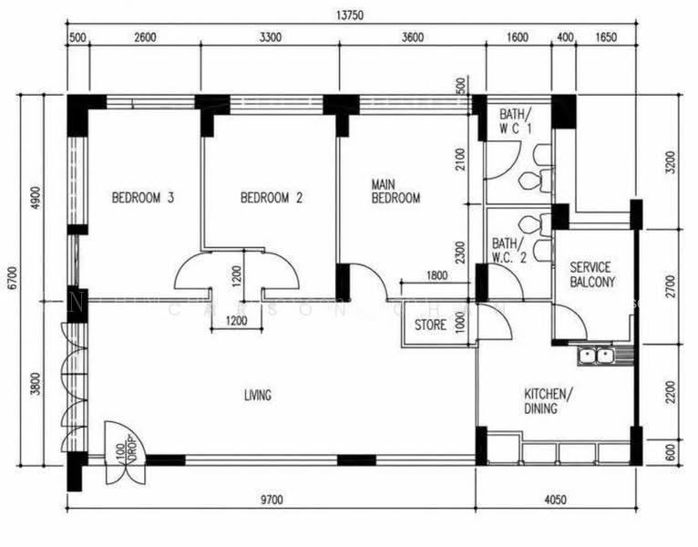 657 Jalan Tenaga, S$ 760,000, 1,141 sqft, 组屋 - 4 A