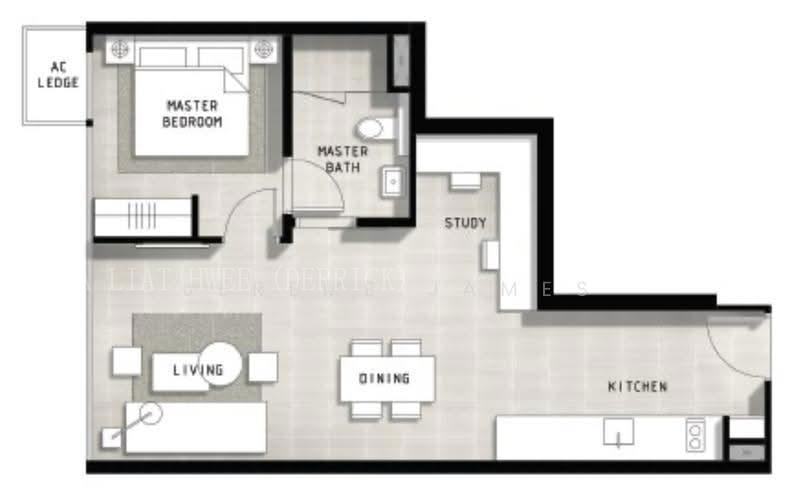 Bijou, S$ 1,318,000, 603 sqft, Condos - Condominium