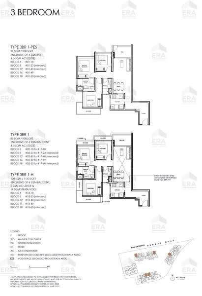 Grand Dunman, S$ 6,800 /月, 958 sqft, 公寓 - Condominium