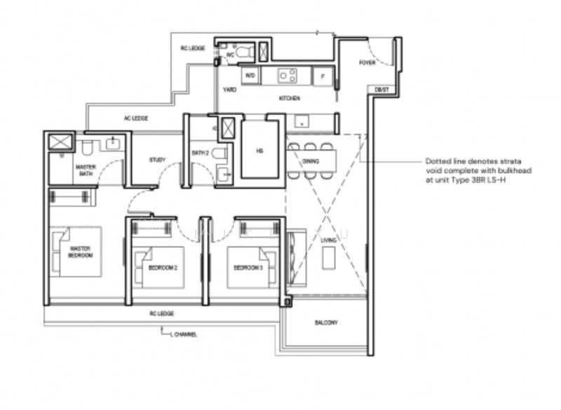 Grand Dunman, S$ 8,000 (可协商价格) /月, 1,119 sqft, 公寓 - Condominium