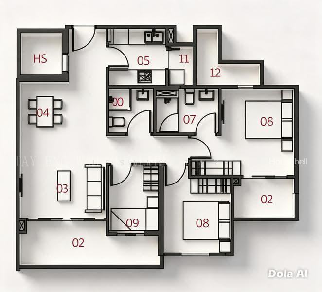 Village @ Pasir Panjang, S$ 2,178,000, 1,012 sqft, 公寓 - Condominium
