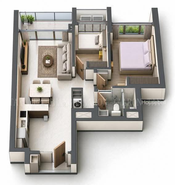 Pasir Ris 8, S$ 4,000 /月, 711 sqft, 公寓 - Apartment