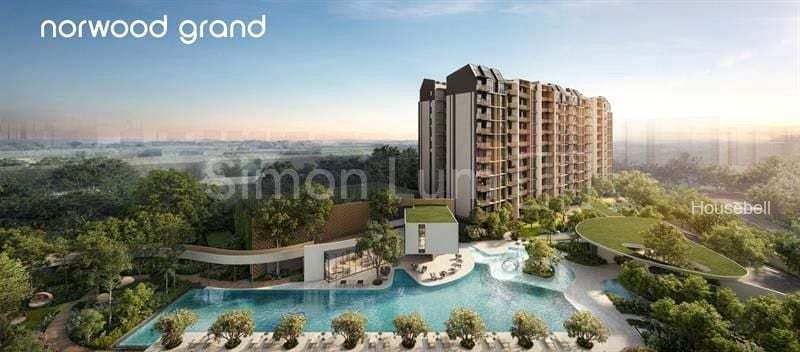 Norwood Grand, S$ 2,599,000, 1,335 sqft, 公寓 - Condominium