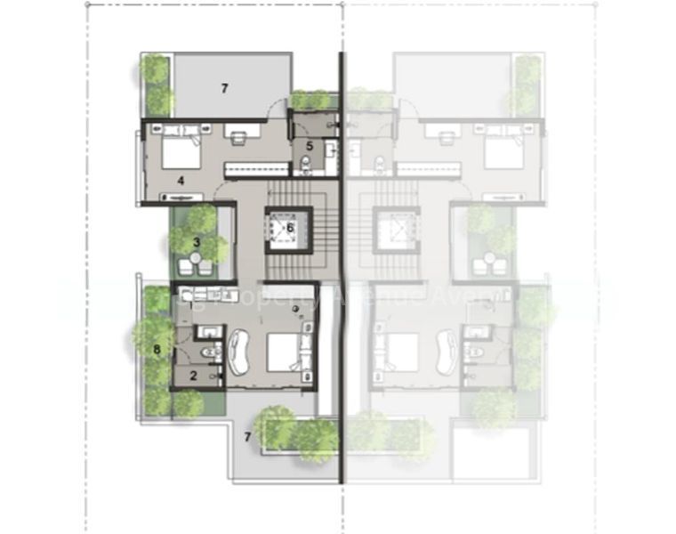 Hillcrest Road, S$ 14,880,000, 3,130 sqft, 有地 - Semi-Detached House
