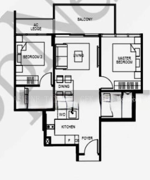 The Gazania, S$ 1,698,800, 700 sqft, 公寓 - Condominium