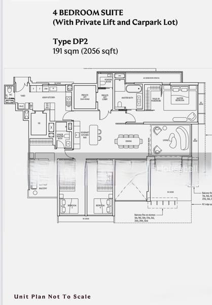 UPPERHOUSE at Orchard Boulevard, S$ 7,131,000, 2,056 sqft, 公寓 - Condominium