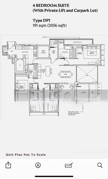 UPPERHOUSE at Orchard Boulevard, S$ 7,131,000, 2,056 sqft, 公寓 - Condominium