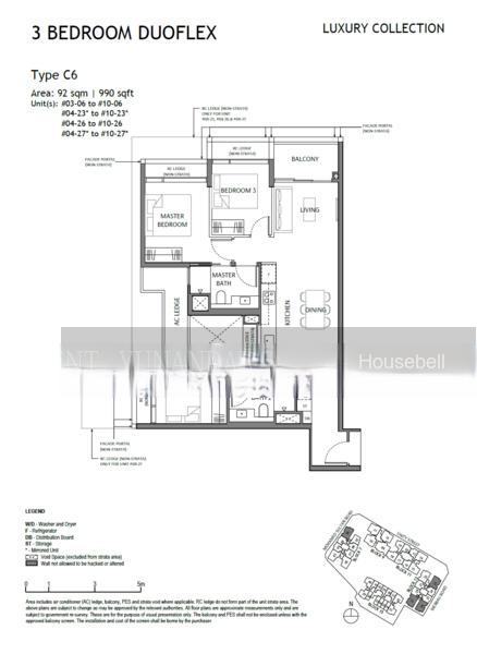 The Robertson Opus, S$ 3,213,000, 990 sqft, 公寓 - Condominium