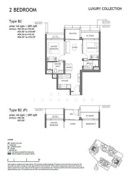The Robertson Opus, S$ 2,317,000, 689 sqft, 公寓 - Condominium