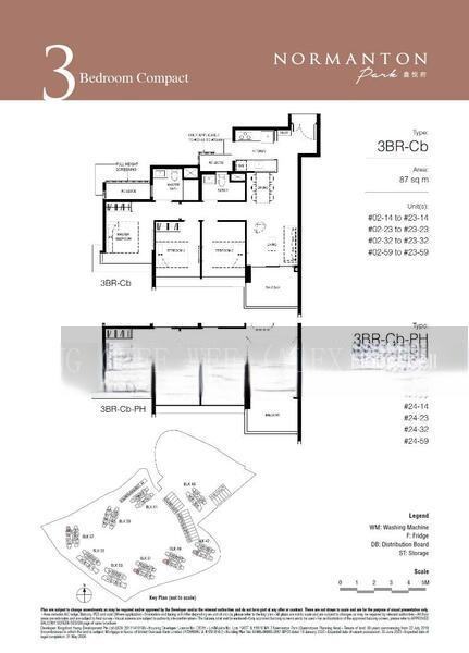 Normanton Park, S$ 2,000,000 (可协商价格), 936 sqft, 公寓 - Condominium