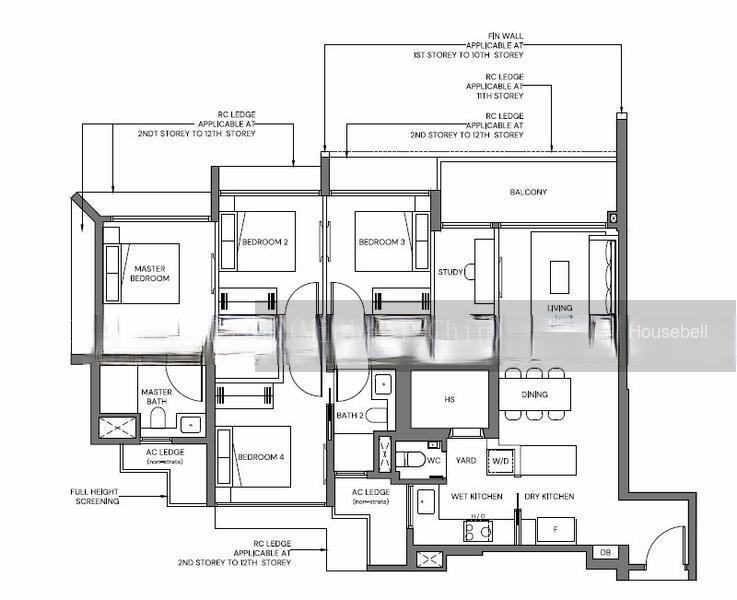 Canberra Crescent Residences, S$ 2,296,000, 1,163 sqft, 公寓 - Apartment