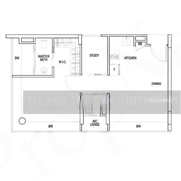 The Brooks I & The Brooks II, S$ 949,999, 603 sqft, 公寓 - Apartment