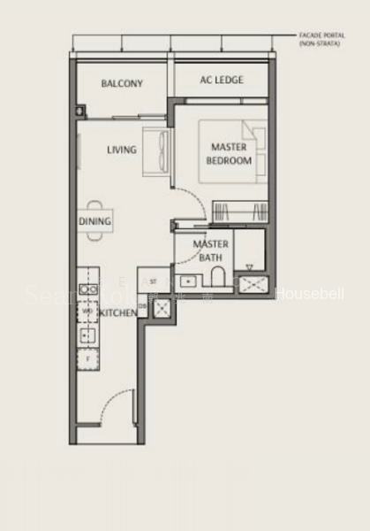 The Robertson Opus, S$ 1,508,000, 495 sqft, 公寓 - Condominium