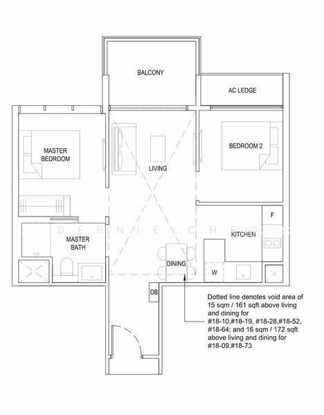 The Florence Residences, S$ 1,280,000 (Negotiable), 807 sqft, Condos - Condominium