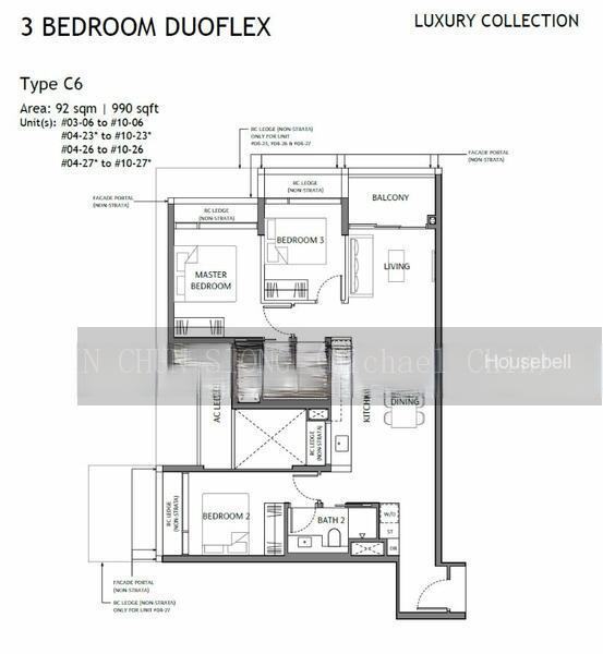 The Robertson Opus, S$ 3,213,000, 990 sqft, 公寓 - Condominium