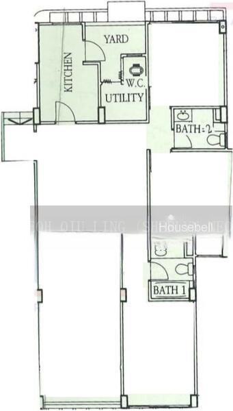 Orchid Park Condominium, S$ 1,299,000, 1,206 sqft, 公寓 - Condominium