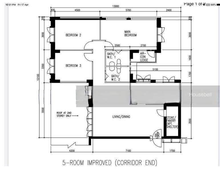 672B Klang Lane, S$ 750,000, 1,130 sqft, 组屋 - 5 I
