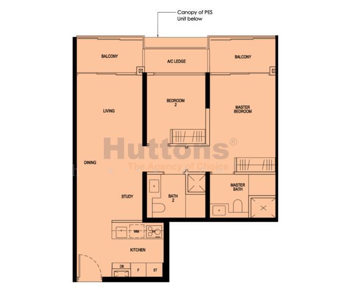 Daintree Residence, S$ 1,650,000, 786 sqft, 公寓 - Condominium