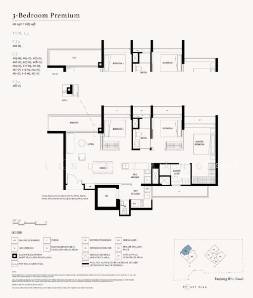 Arina East Residences, S$ 3,261,000, 1,087 sqft, 公寓 - Condominium