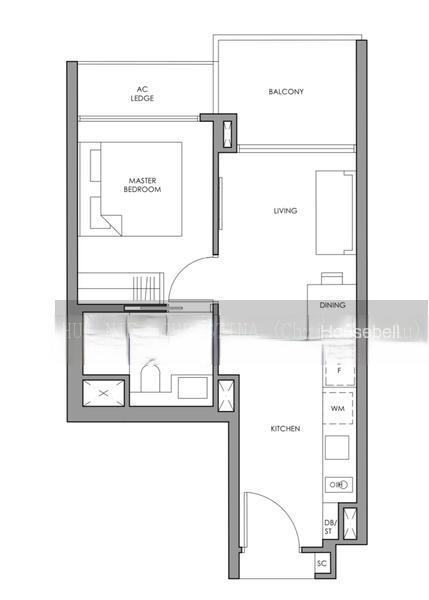 Fourth Avenue Residences, S$ 1,250,000 (可协商价格), 484 sqft, 公寓 - Condominium