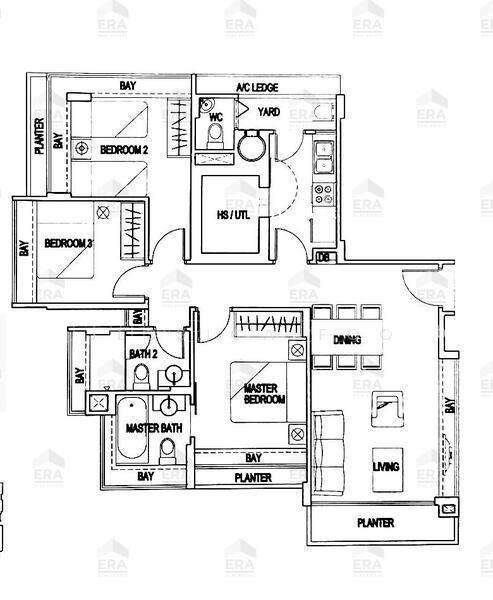 Fruition, S$ 1,690,000, 1,023 sqft, 公寓 - Apartment