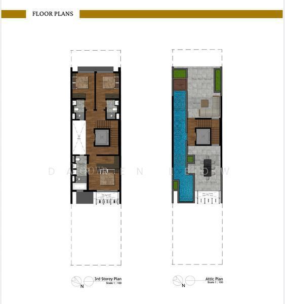 Brand New 3 Storeys FH Inter Terrace | Onan Road | D15, S$ 7,500,000 (可协商价格), 5,415 sqft, 有地 - Terraced House