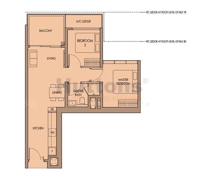 Sengkang Grand Residences, S$ 1,398,000, 678 sqft, 公寓 - Condominium