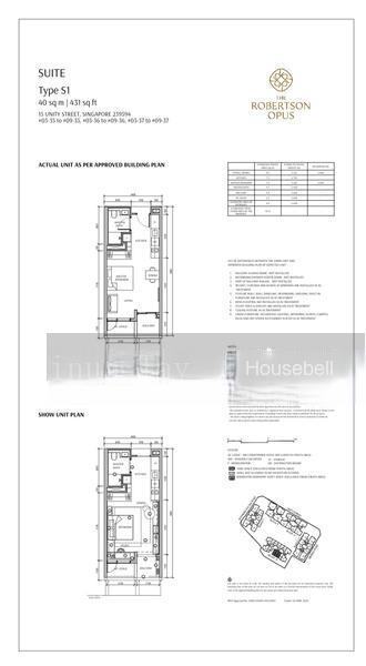 The Robertson Opus, S$ 1,370,000 (Negotiable), 431 sqft, Condos - Condominium