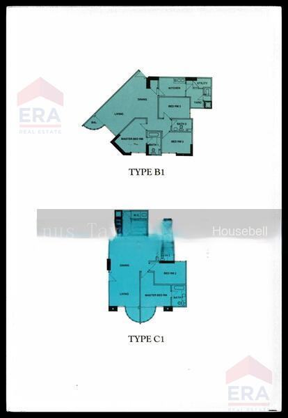 The Regalia, S$ 3,680,000, 1,216 sqft, 公寓 - Apartment