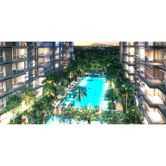 Hedges Park Condominium, S$ 4,500 /月, 1,100 sqft, 公寓 - Condominium