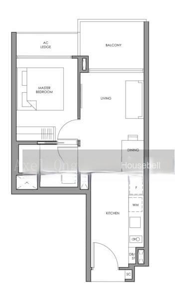 Fourth Avenue Residences, S$ 4,000 (Starting From) /mo, 506 sqft, Condos - Condominium