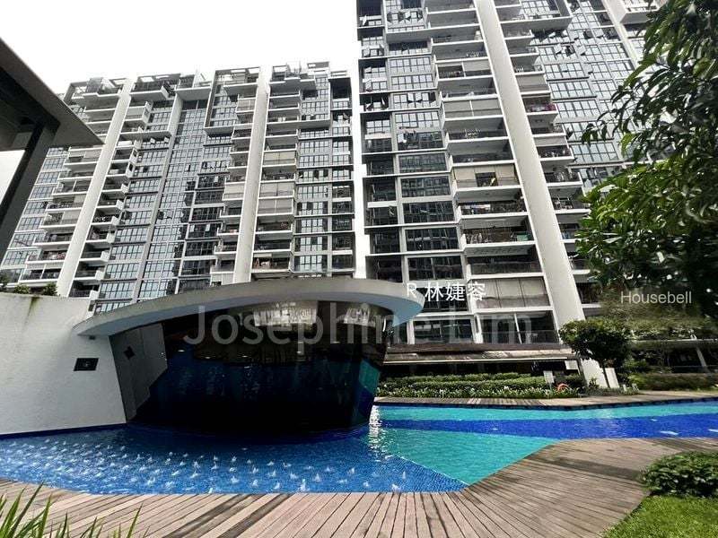 Riverparc Residence, S$ 2,300 /mo, 400 sqft, Condos - Executive Condominium