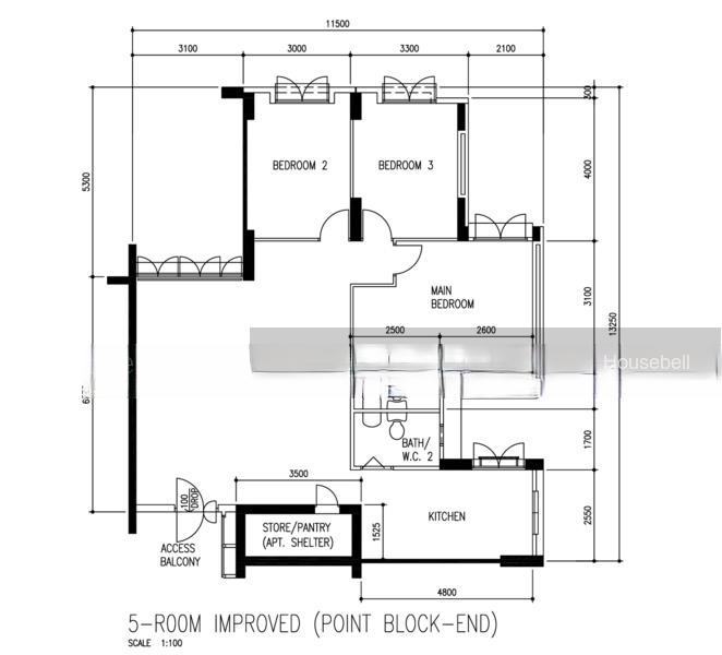 121C Sengkang East Way, S$ 628,000, 1,184 sqft, 组屋 - 5 I