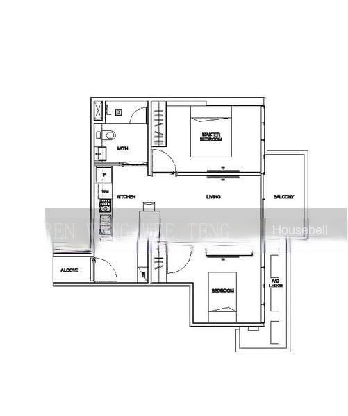 6 Derbyshire, S$ 1,680,000 (可协商价格), 732 sqft, 公寓 - Condominium