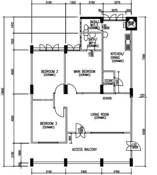 639 Yishun Street 61, S$ 519,999, 904 sqft, 组屋 - 4 S