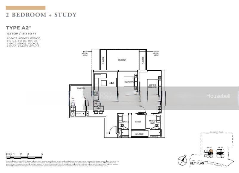 Boulevard 88, S$ 4,908,000, 1,314 sqft, 公寓 - Condominium