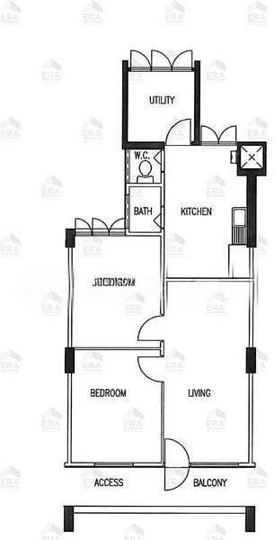 4 Holland Close, S$ 460,000, 721 sqft, 组屋 - 3 I