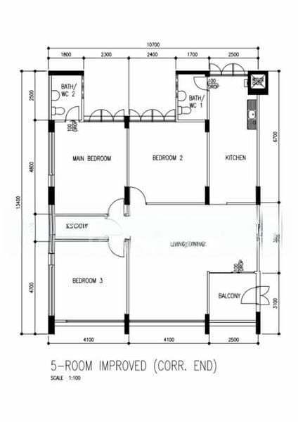 757 Yishun Street 72, S$ 700,000, 1,313 sqft, HDB - 5 I