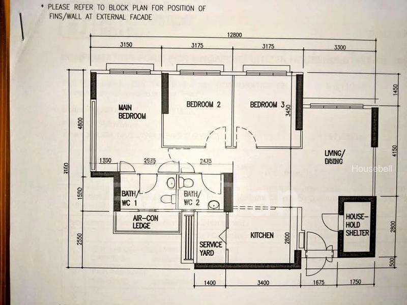 140A Corporation Drive, S$ 698,000, 1,001 sqft, 组屋 - 4 A