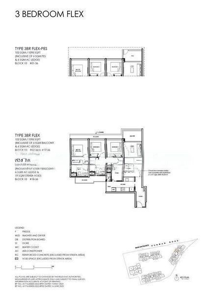 Grand Dunman, S$ 5,607,000, 2,217 sqft, 公寓 - Condominium