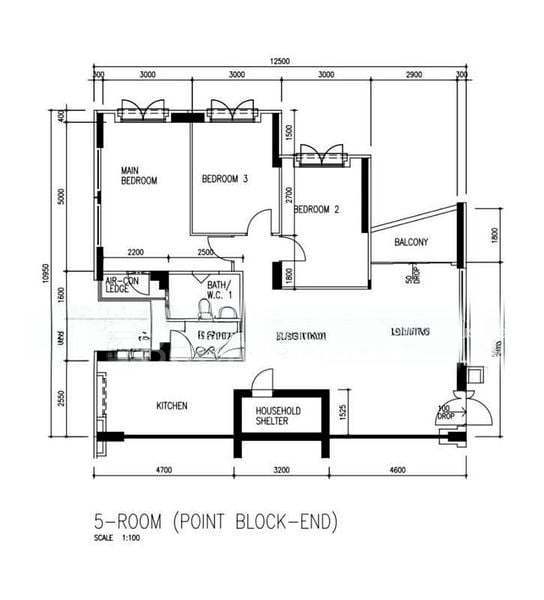 5 Room (5I) HDB for Rent in  126B Edgedale Plains(7)