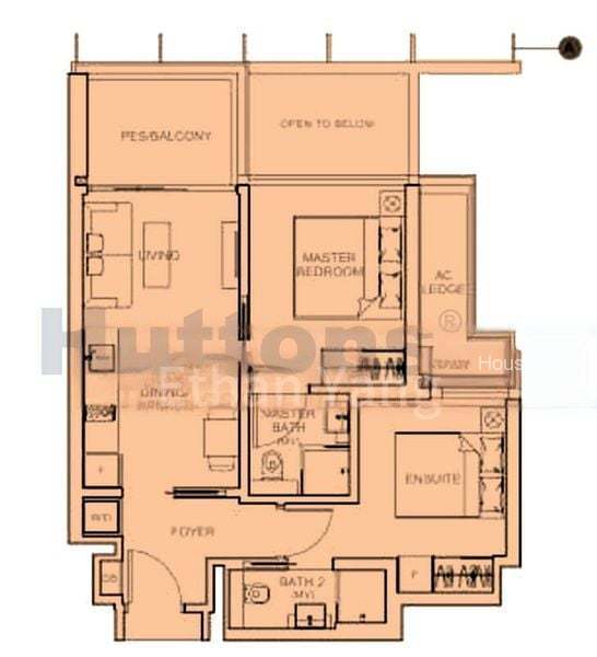 Sophia Hills, S$ 1,600,000, 710 sqft, 公寓 - Condominium