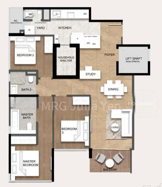 Verdé Joo Chiat, S$ 2,348,000, 979 sqft, 公寓 - Apartment