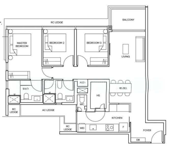 Terra Hill, S$ 2,999,000, 1,087 sqft, Condos - Condominium